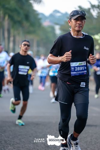 Race photo from Taman Budaya x BOGORUN 2025