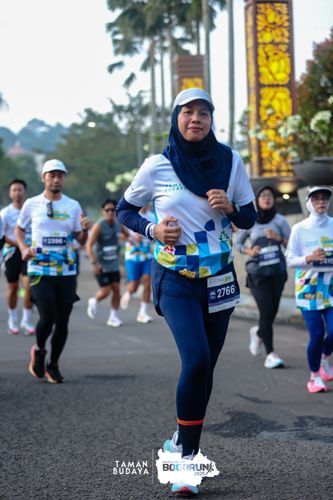 Race photo from Taman Budaya x BOGORUN 2025