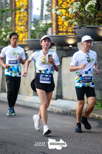 Race photo from Taman Budaya x BOGORUN 2025