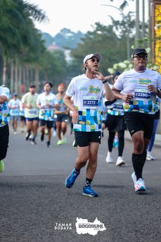 Race photo from Taman Budaya x BOGORUN 2025