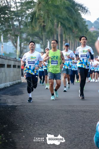 Race photo from Taman Budaya x BOGORUN 2025