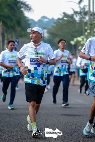 Race photo from Taman Budaya x BOGORUN 2025