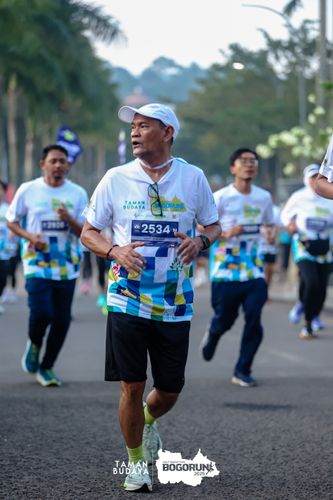 Race photo from Taman Budaya x BOGORUN 2025