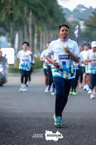 Race photo from Taman Budaya x BOGORUN 2025