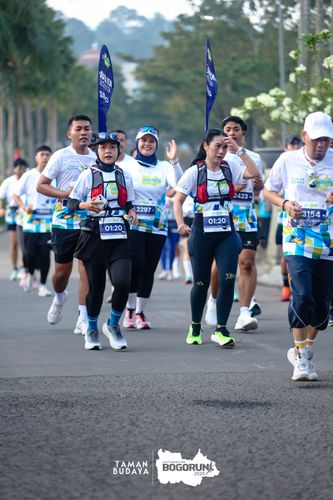 Race photo from Taman Budaya x BOGORUN 2025