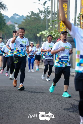 Race photo from Taman Budaya x BOGORUN 2025