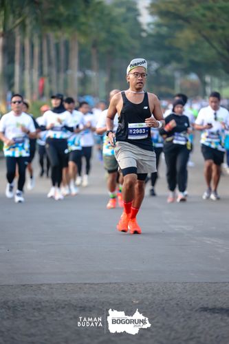 Race photo from Taman Budaya x BOGORUN 2025
