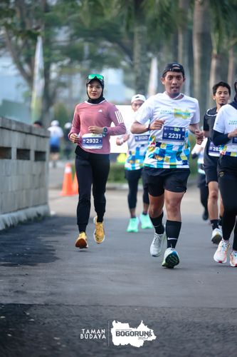 Race photo from Taman Budaya x BOGORUN 2025