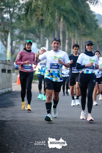 Race photo from Taman Budaya x BOGORUN 2025