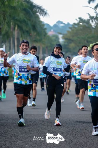Race photo from Taman Budaya x BOGORUN 2025