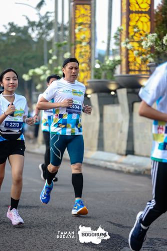 Race photo from Taman Budaya x BOGORUN 2025