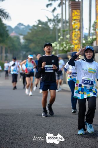 Race photo from Taman Budaya x BOGORUN 2025