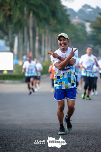 Race photo from Taman Budaya x BOGORUN 2025