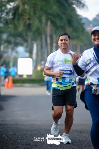 Race photo from Taman Budaya x BOGORUN 2025