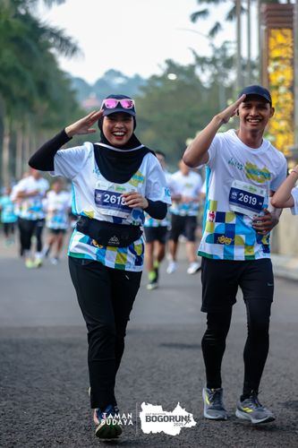 Race photo from Taman Budaya x BOGORUN 2025