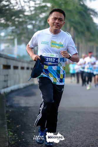 Race photo from Taman Budaya x BOGORUN 2025