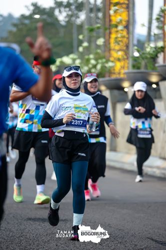 Race photo from Taman Budaya x BOGORUN 2025