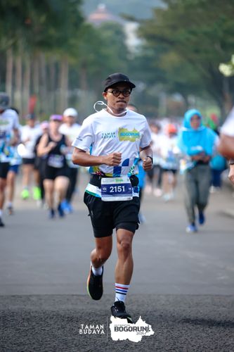 Race photo from Taman Budaya x BOGORUN 2025