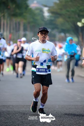 Race photo from Taman Budaya x BOGORUN 2025
