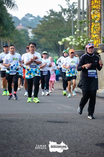 Race photo from Taman Budaya x BOGORUN 2025