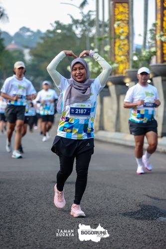 Race photo from Taman Budaya x BOGORUN 2025