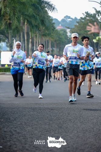 Race photo from Taman Budaya x BOGORUN 2025