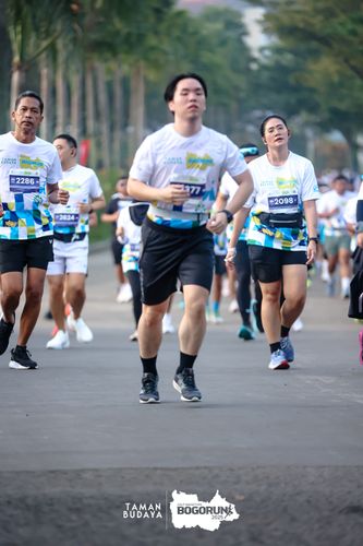 Race photo from Taman Budaya x BOGORUN 2025