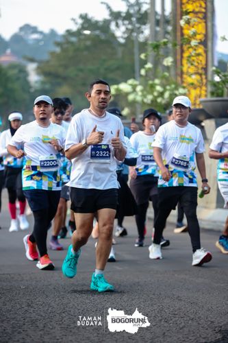 Race photo from Taman Budaya x BOGORUN 2025