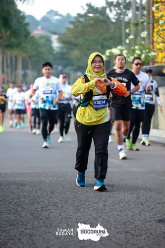 Race photo from Taman Budaya x BOGORUN 2025