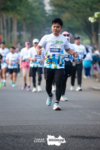 Race photo from Taman Budaya x BOGORUN 2025