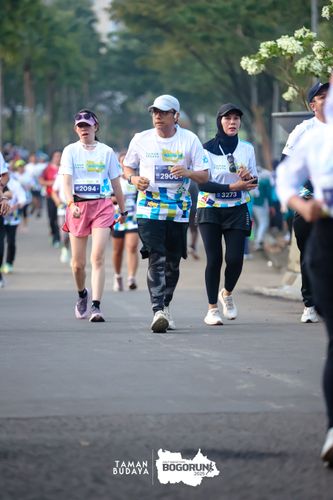 Race photo from Taman Budaya x BOGORUN 2025
