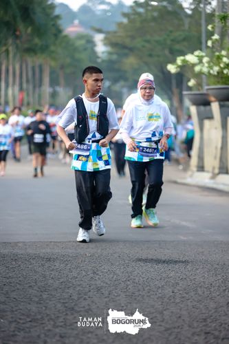 Race photo from Taman Budaya x BOGORUN 2025