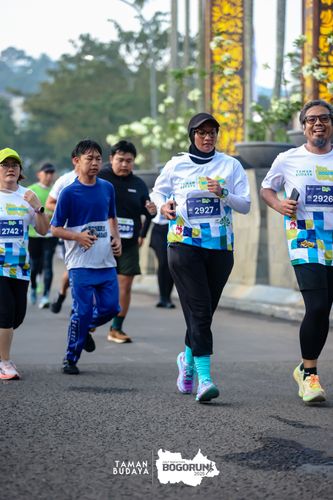 Race photo from Taman Budaya x BOGORUN 2025