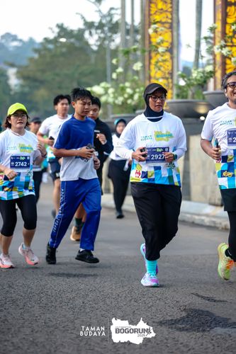 Race photo from Taman Budaya x BOGORUN 2025