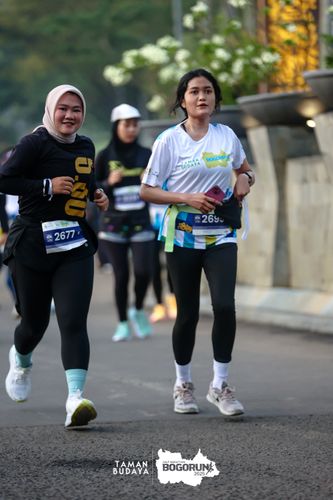 Race photo from Taman Budaya x BOGORUN 2025