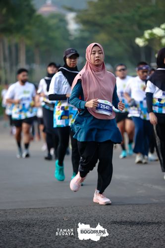 Race photo from Taman Budaya x BOGORUN 2025