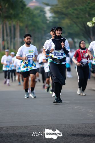 Race photo from Taman Budaya x BOGORUN 2025