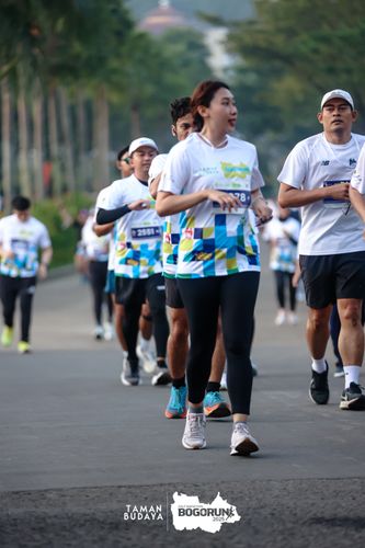 Race photo from Taman Budaya x BOGORUN 2025