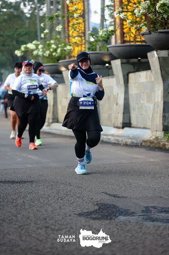 Race photo from Taman Budaya x BOGORUN 2025