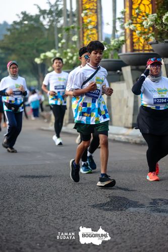 Race photo from Taman Budaya x BOGORUN 2025