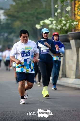 Race photo from Taman Budaya x BOGORUN 2025
