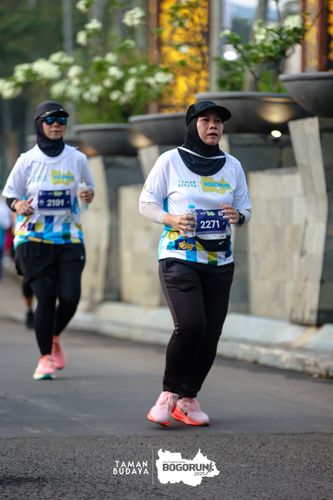 Race photo from Taman Budaya x BOGORUN 2025