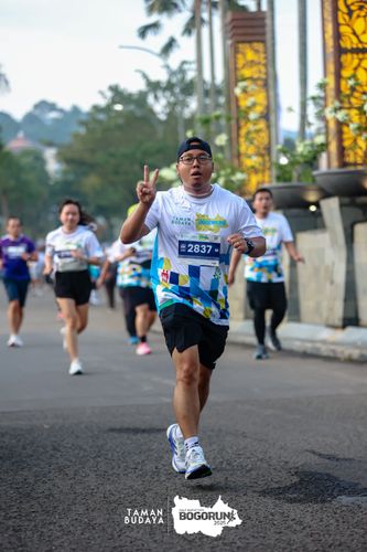 Race photo from Taman Budaya x BOGORUN 2025