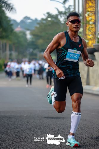 Race photo from Taman Budaya x BOGORUN 2025