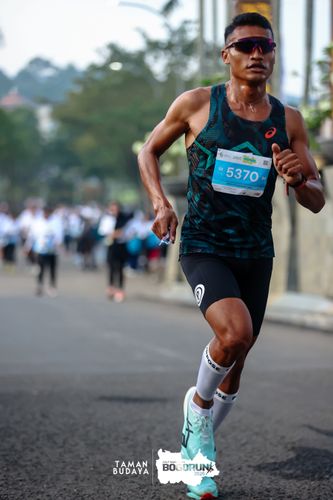 Race photo from Taman Budaya x BOGORUN 2025