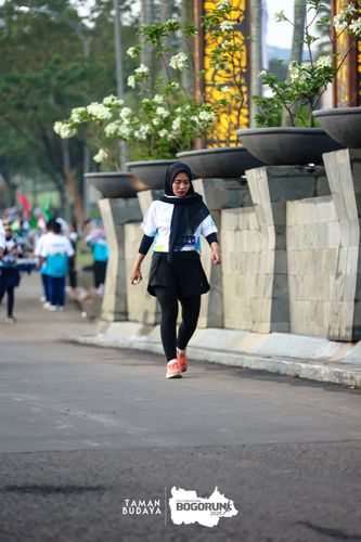 Race photo from Taman Budaya x BOGORUN 2025