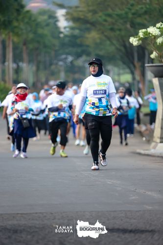 Race photo from Taman Budaya x BOGORUN 2025