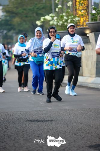 Race photo from Taman Budaya x BOGORUN 2025