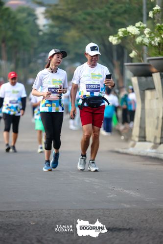 Race photo from Taman Budaya x BOGORUN 2025