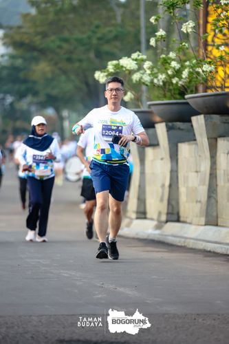 Race photo from Taman Budaya x BOGORUN 2025